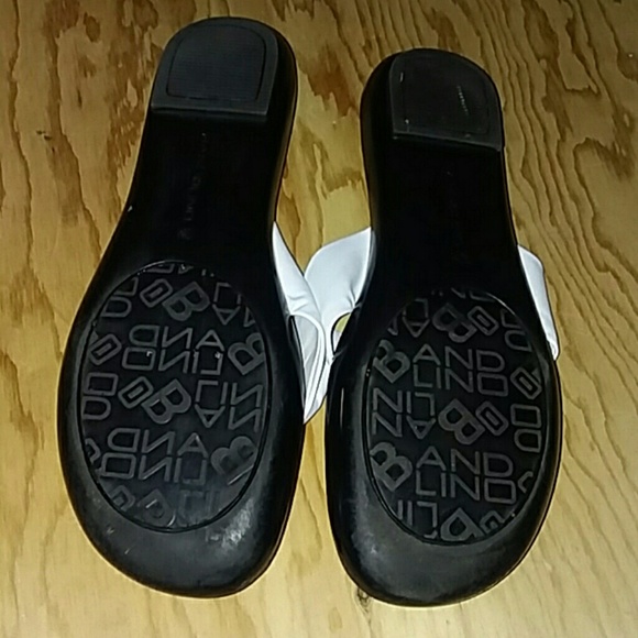 BANDOLINO PARTRIDGE LEATHER SANDAL*WHITE*SIZE 10M* - Picture 5 of 8